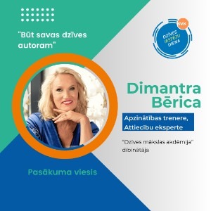 Dimantra Bērica, apzinātības trenere, attiecību eksperte