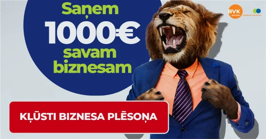 Biznesa plēsoņa - Sāc studēt Biznesa vadību un saņem €1000 savam biznesam