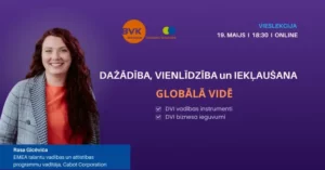 Dažādība, vienlīdzība un iekļaušana globālā vidē - 19. maijā, plkst. 18:30