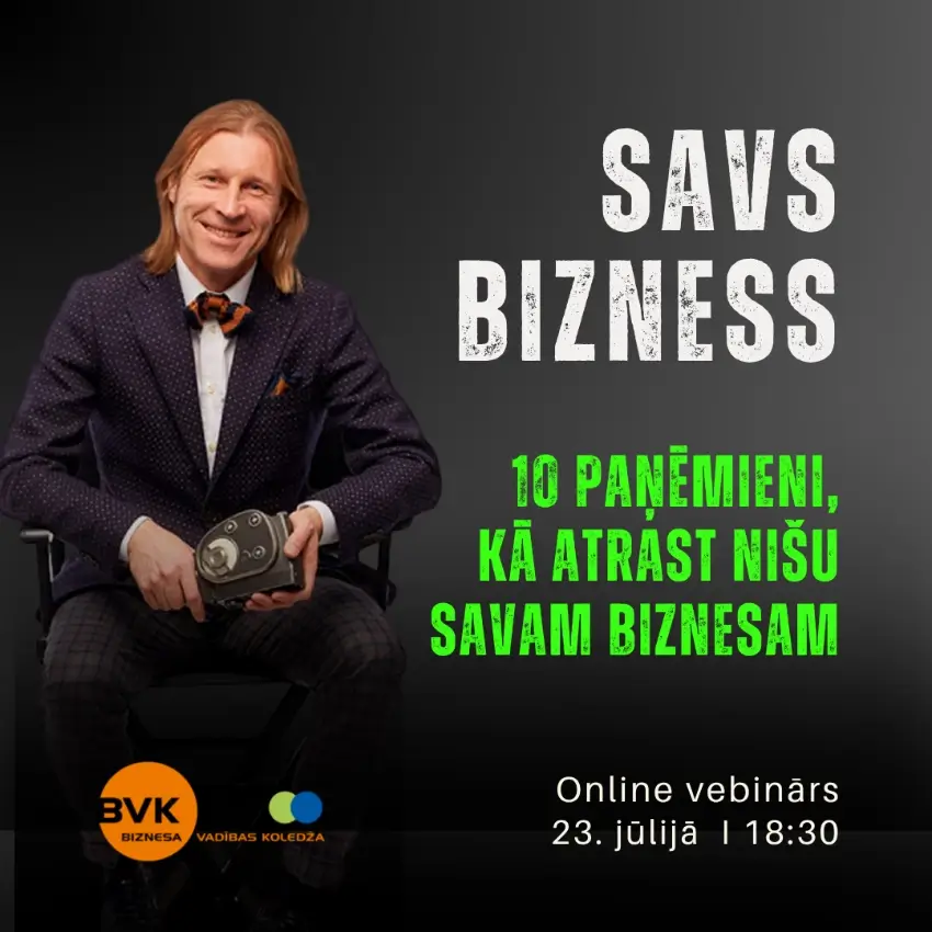 10 paņēmieni, kā atrast nišu savam biznesam