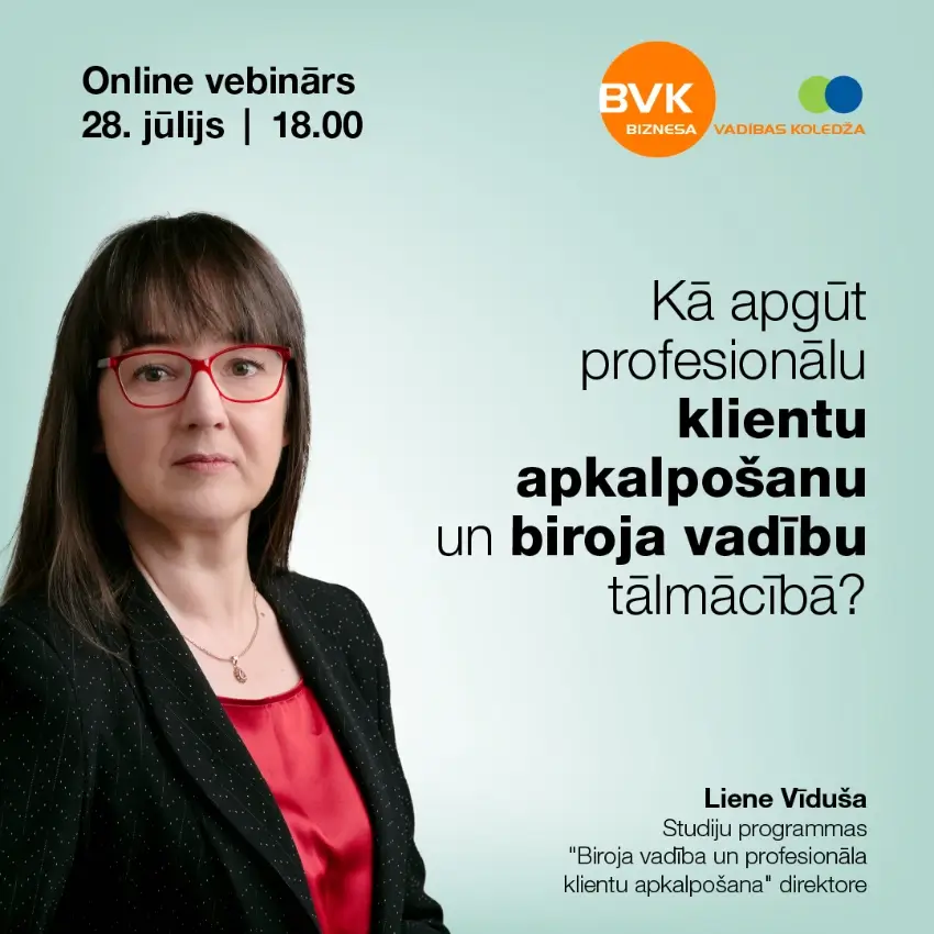 Kā apgūt profesionālu klientu apkalpošanu un biroja vadību tālmācībā?