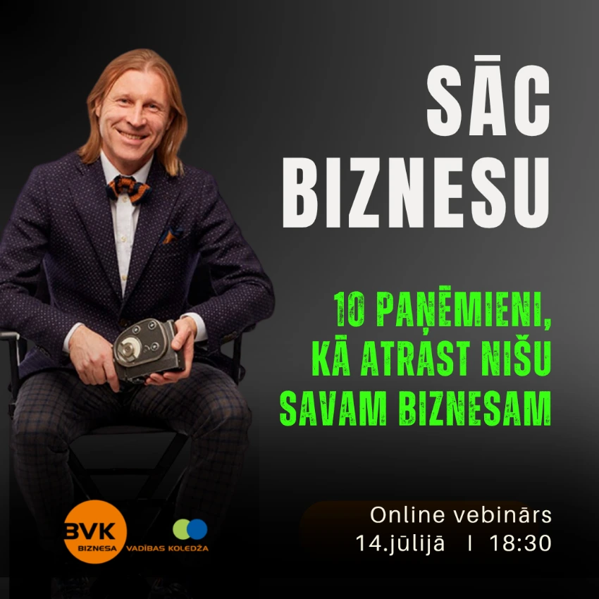 Online vebinārs - 10 paņēmieni, kā atrast nišu savam biznesam 10 paņēmieni, kā atrast nišu savam biznesam