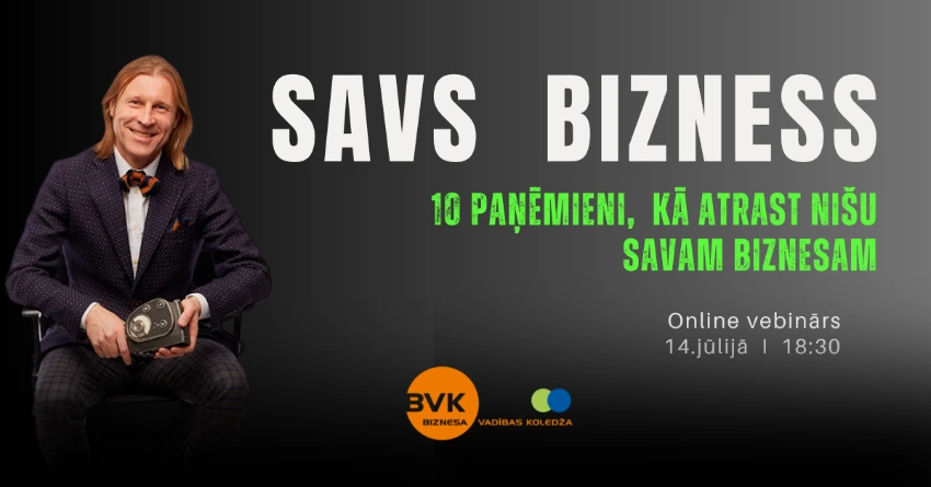 Online vebinārs - 10 paņēmieni, kā atrast nišu savam biznesam 10 paņēmieni, kā atrast nišu savam biznesam