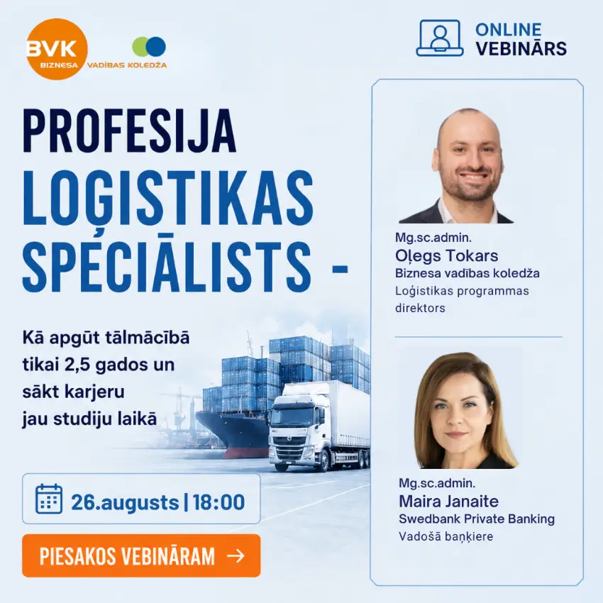 Kas jāzina loģistikas speciālistam? Iepazīsti perspektīvas un pieprasītas profesijas iespējas. Kas jāzina loģistikas speciālistam?