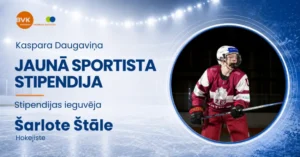 Kaspara Daugaviņa Jaunā sportista stipendijas ieguvējs