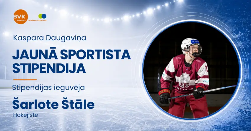 Kaspara Daugaviņa Jaunā sportista stipendijas ieguvējs